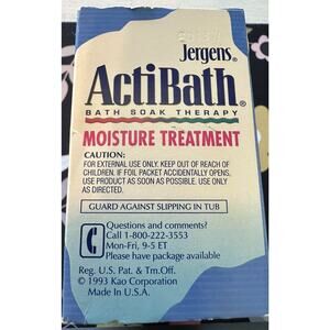 Jergens‎ ActiBath Moisture Treatment Blue Oasis - 5 Tablets